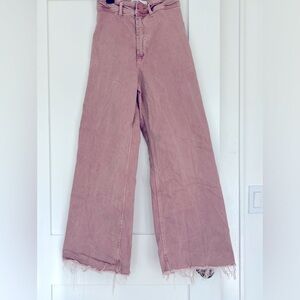 Zara Marine Straight High Jeans